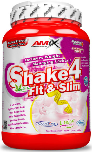 Протеинова напитка на прах Amix Shake 4 Fit&Slim 500гр