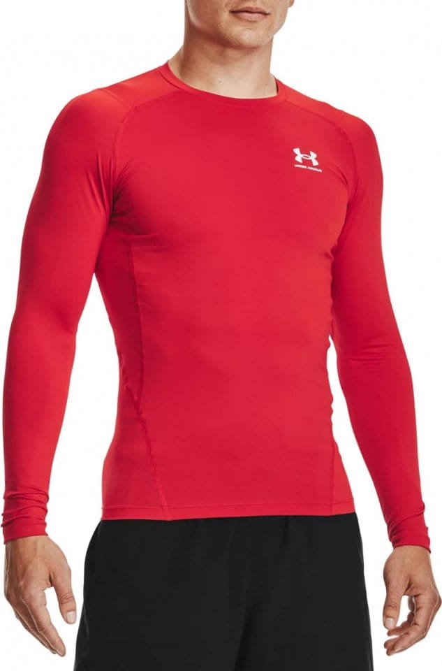 Тениска с дълъг ръкав Under UA HG Armour Comp LS-RED