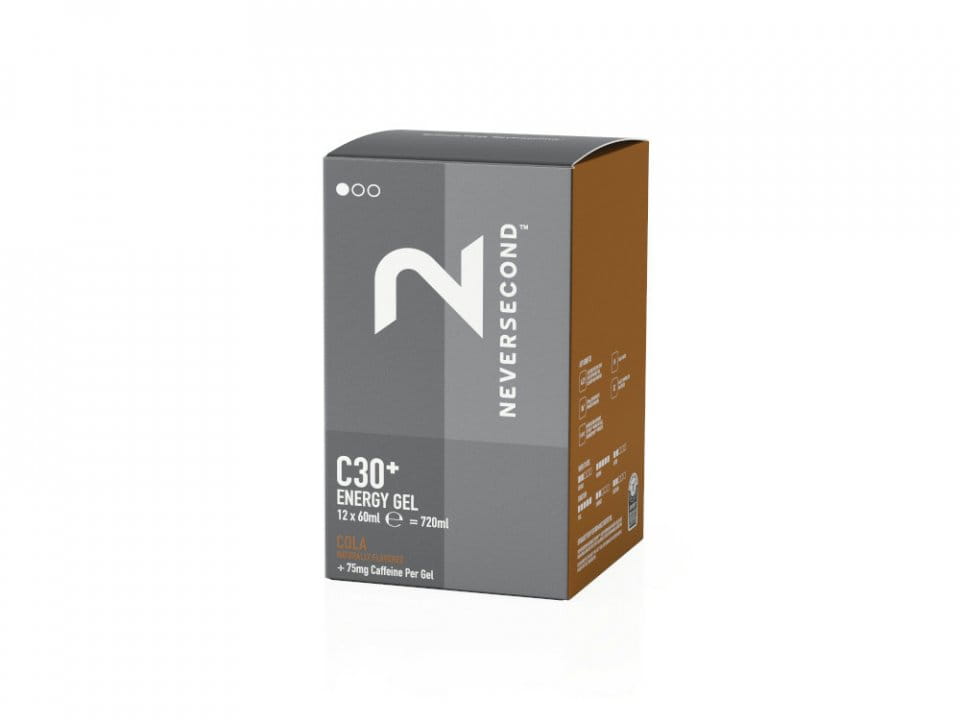 NEVERSECOND Енергиен гел C30 Cola 60 ml | 12 Саше Кутия