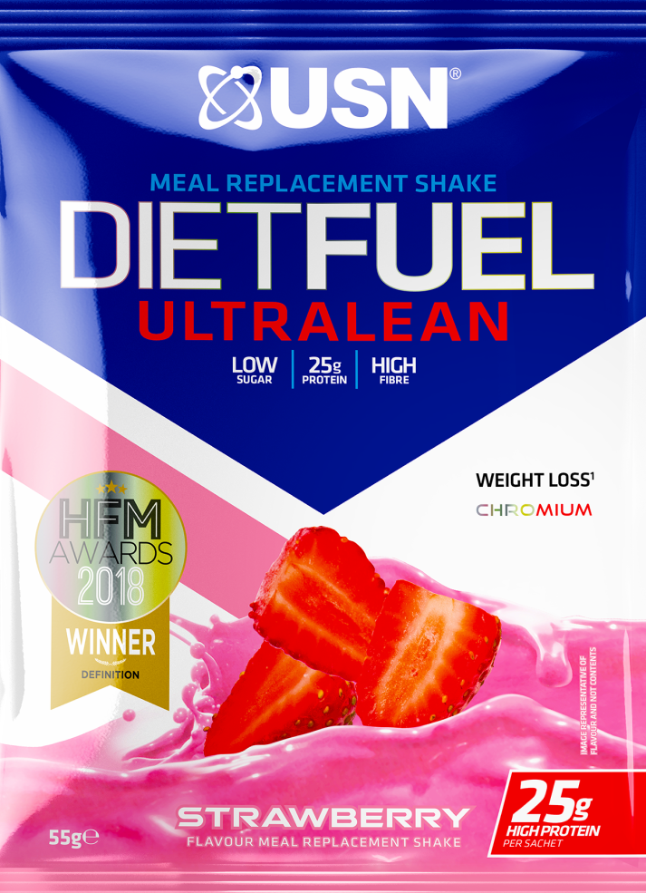 Протеинова напитка на прах USN Diet Fuel Ultralean проба 54гр