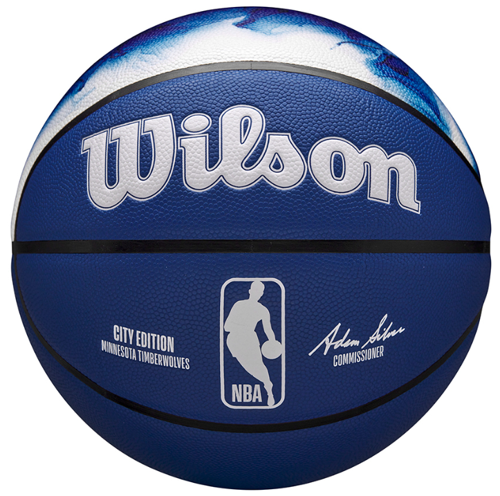 Топка Wilson 2023 NBA TEAM CITY COLLECTOR MINNESOTA TIMBERWOLVES